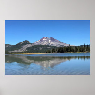 Póster Hermana del Sur en el lago Sparks, Oregon