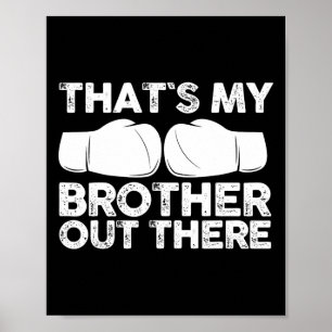 Póster Hermana Hermano Kickboxing