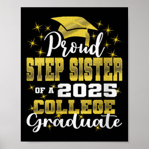 Póster Hermana Política Orgullosa de Graduada Universitar