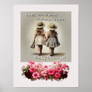 Póster HERMANA, siempre estaré aquí, Hermana Amor