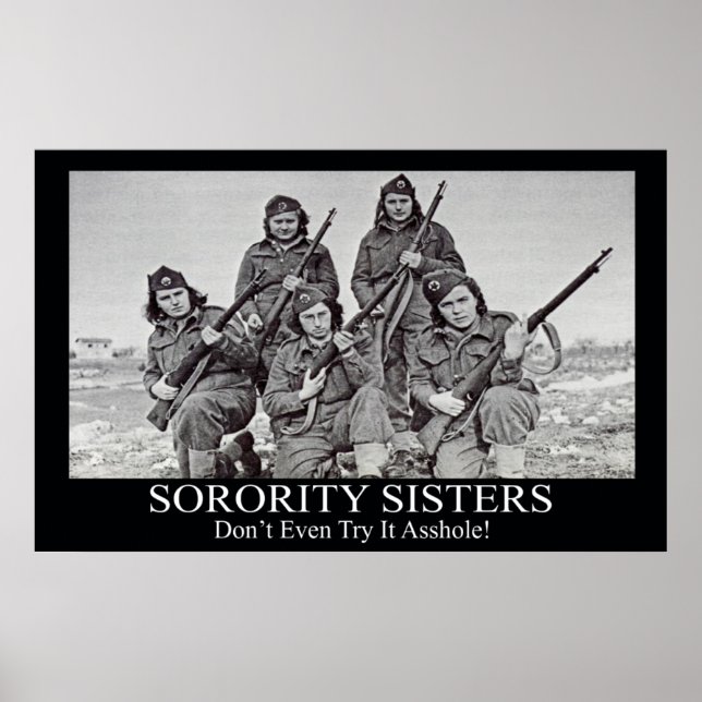 Póster Hermanas de Sorority (Frente)