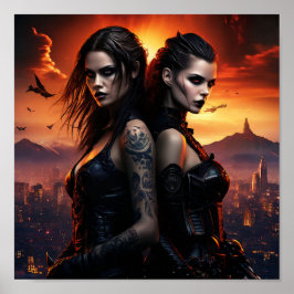 Póster Hermanas de vampiros