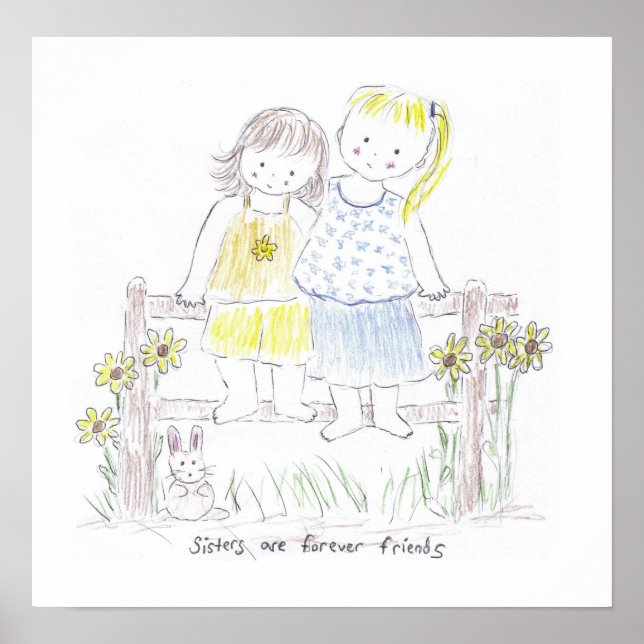 Póster Hermanas para siempre (Frente)