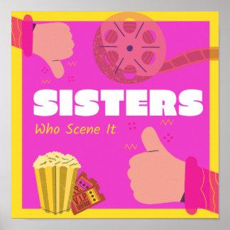 Póster Hermanas que lo escenifican Poster de podcast