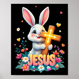 Póster Hermandad de Pascua Cuta Jesús Fe Cruz Cristiano