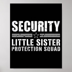 Póster Hermandad de protección de la pequeña hermana de s