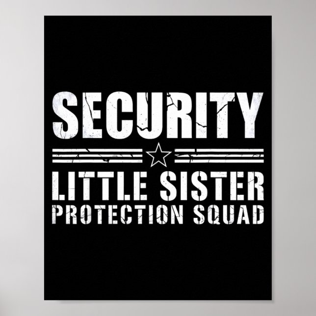 Póster Hermandad de protección de la pequeña hermana de s (Frente)