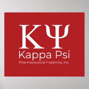 Póster Hermandad Farmacéutica Kappa Psi