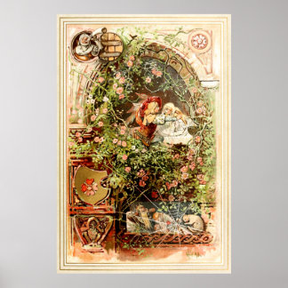 Póster Hermann Vogel - Belleza durmiente