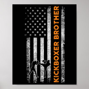 Póster Hermano de kickboxing