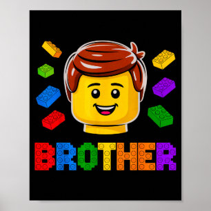 Póster Hermano de la familia Maestro Constructor Edificio