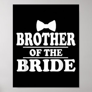 Póster Hermano De La Novia Boda Bachelor Bachelorette