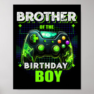 Póster Hermano Del Video Familiar De Cumpleaños