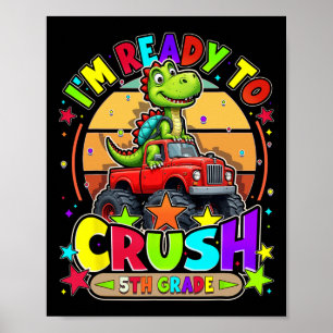 Póster Hermano, estoy en 5to grado niños haciendo dab Gam