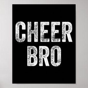 Póster Hermano porrista hermano animador hermano porra