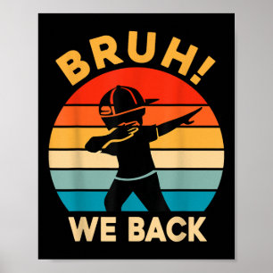 Póster Hermano Volvemos A Bailar Dabbing Chico De Vuelta 