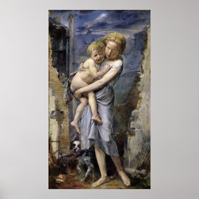 Póster Hermano y hermana (Frente)