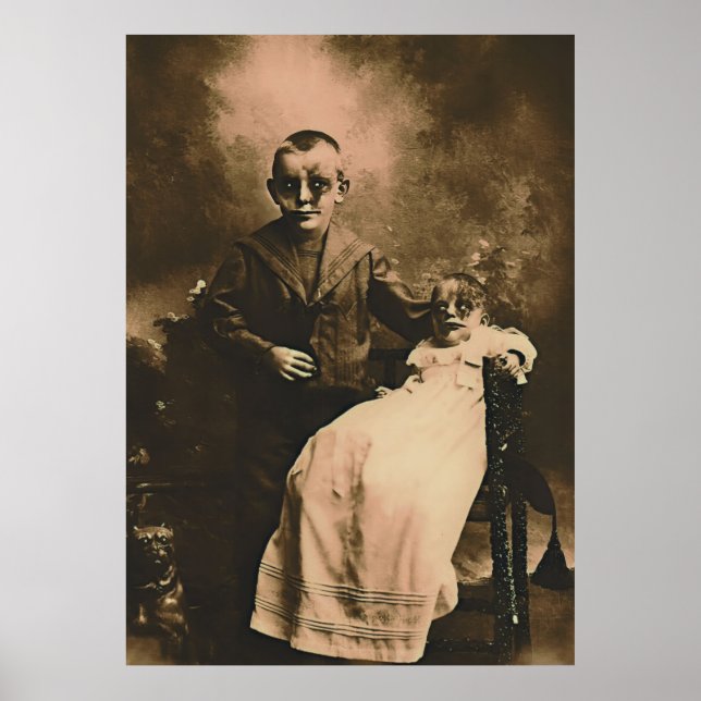 Póster Hermanos Zombie (Frente)