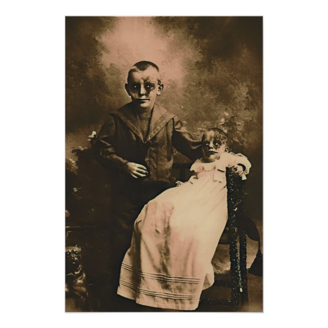 Póster Hermanos Zombie (Anverso)