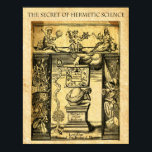 PÓSTER HERMETIC SCIENCE<br><div class="desc">ANCIENT PARCHMENT of the occult,  metaphysical wisdom and mystery of HERMETIC SCIENCE. Your mind is the bridge between the physical and the metaphysical,  the Ancient Parchments are the way to the bridge.</div>