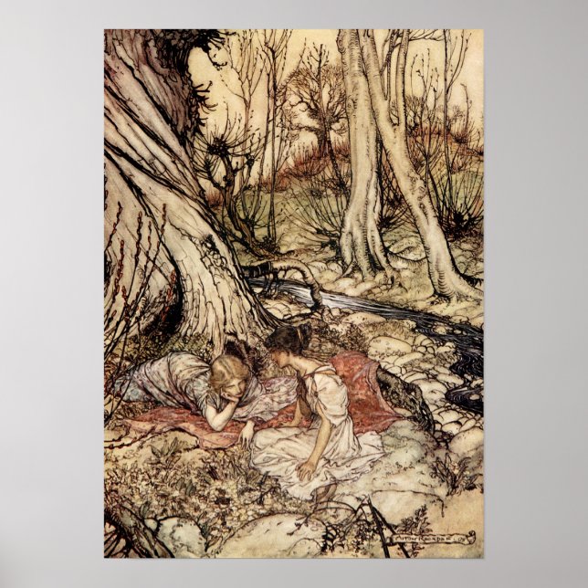 Póster Hermia y Lysander (Frente)