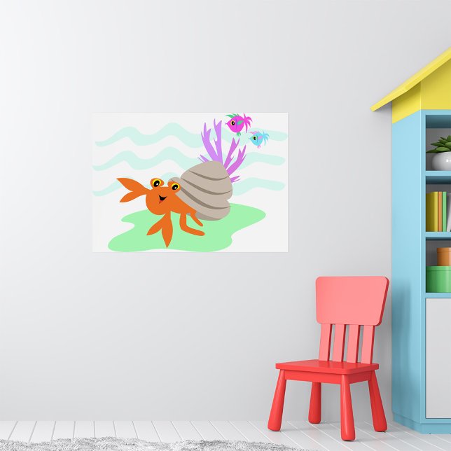 Póster Hermit Crab Poster (Subido por el creador)