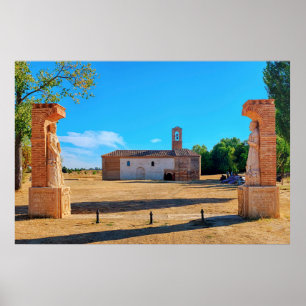 Póster Hermitage de La Virgen del Puente