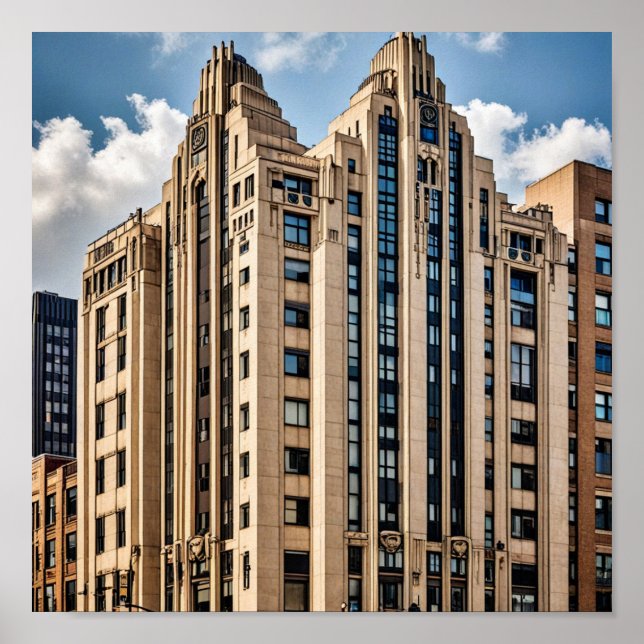 Póster Hermosa arquitectura (Frente)