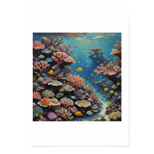 Hermosa barrera de coral