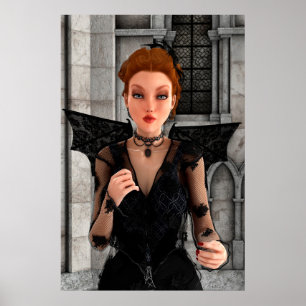 Póster Hermosa bruja