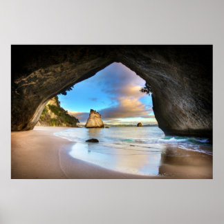 Póster Hermosa cala