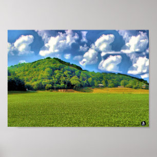 Póster Hermosa campiña