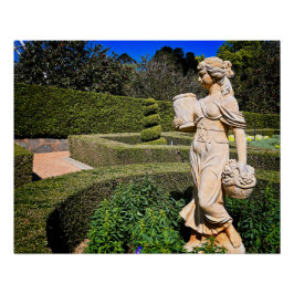 Póster Hermosa estatua en Queens Park Toowoomba