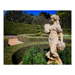 Póster Hermosa estatua en Queens Park Toowoomba