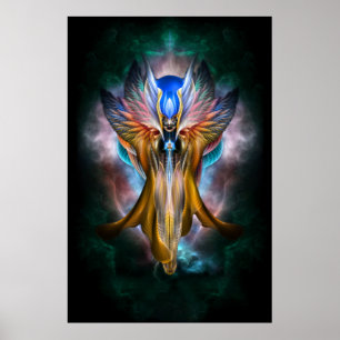 Póster Hermosa etérea_Arsencia_Golden Setren Arcvl Pster