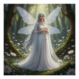 Póster Hermosa fábrica de diamantes de abril