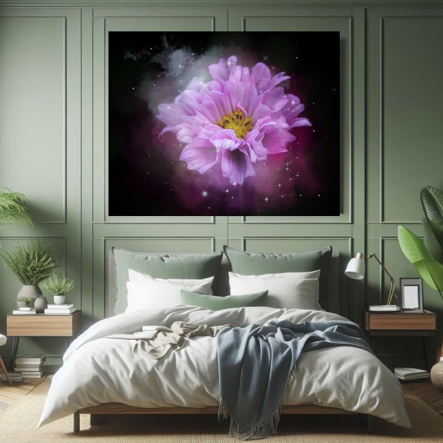 Póster Hermosa flor rosa Minimalista (Subido por el creador)