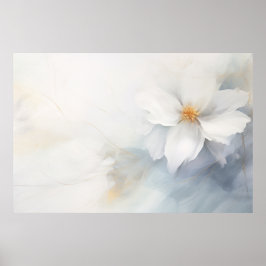 Póster Hermosa floración abstracta