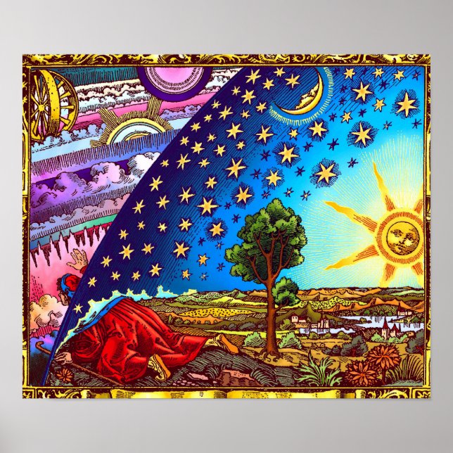 Póster HERMOSA FOTO de WorldView - Cúpula de Flammarion (Frente)
