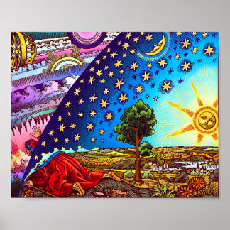Póster HERMOSA FOTO de WorldView - Cúpula de Flammarion