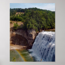 Póster Hermosa fotografía de naturaleza arcoiris en casca