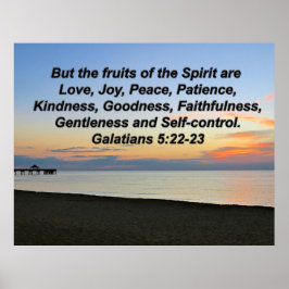 PÓSTER HERMOSA FRUTA DEL POSTER ESPÍRITU