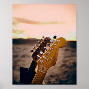 Póster Hermosa Guitarra Bass