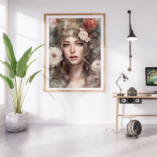 Póster Hermosa Lady Amanda Poster (Beautiful Lady Amanda Poster)