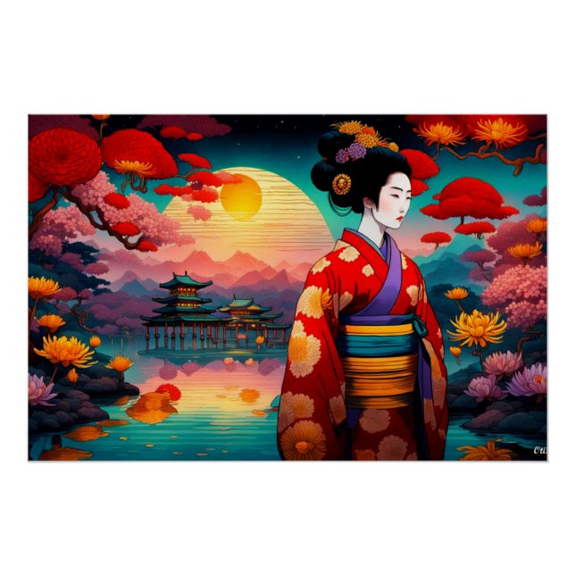 PÓSTER HERMOSA MAIDEN 3 (Anverso)