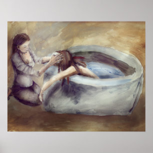 Póster Hermosa maternidad - Apoyo femenino