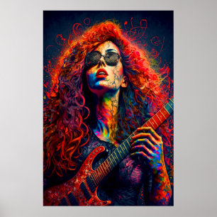Póster Hermosa melodía - Poster de rock y Rollo impreso