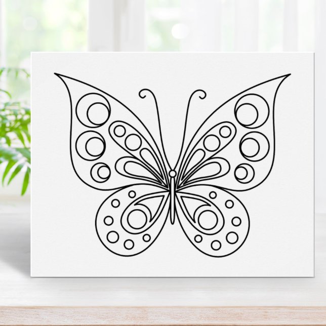 Póster Hermosa página de color mariposa (Subido por el creador)