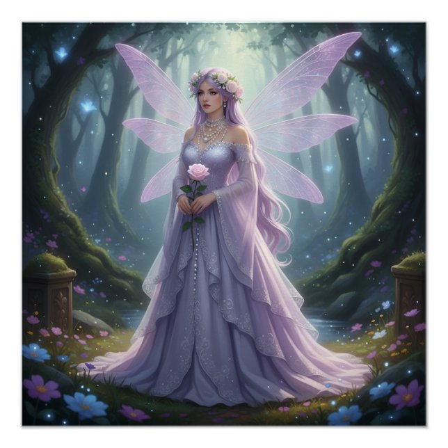 Póster Hermosa Pearl Fairy de June (Anverso)