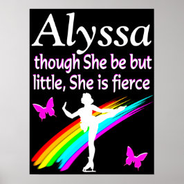 PÓSTER HERMOSA PERSONALIZADA FEROZ POSTER